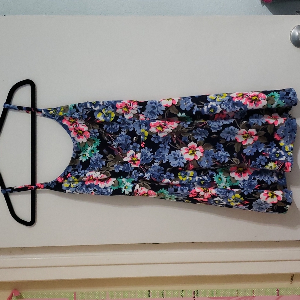 Floral a-line dress